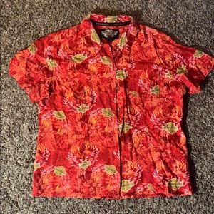 Harley-Davidson button shirt